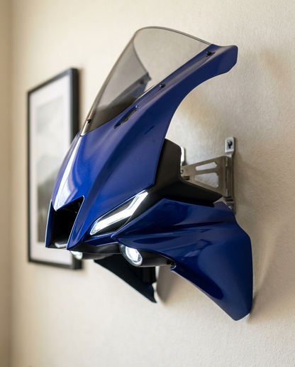 Motorcycle Mount With LED Lights