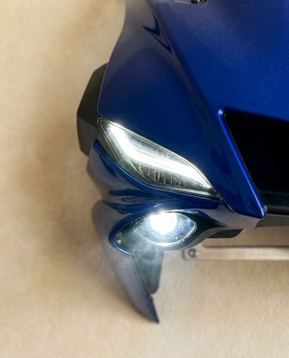 Motorcycle Mount With LED Lights